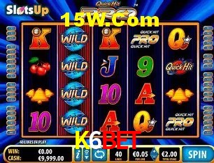 Biblioteca de slots populares na K6Bet